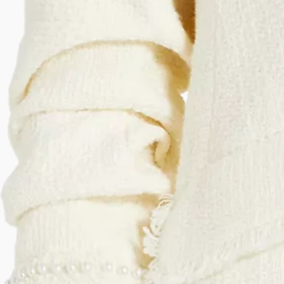 Ivory Khloe Faux-Pearl Bouclé Blazer by Cinq a Sept - Picture 8 of 14